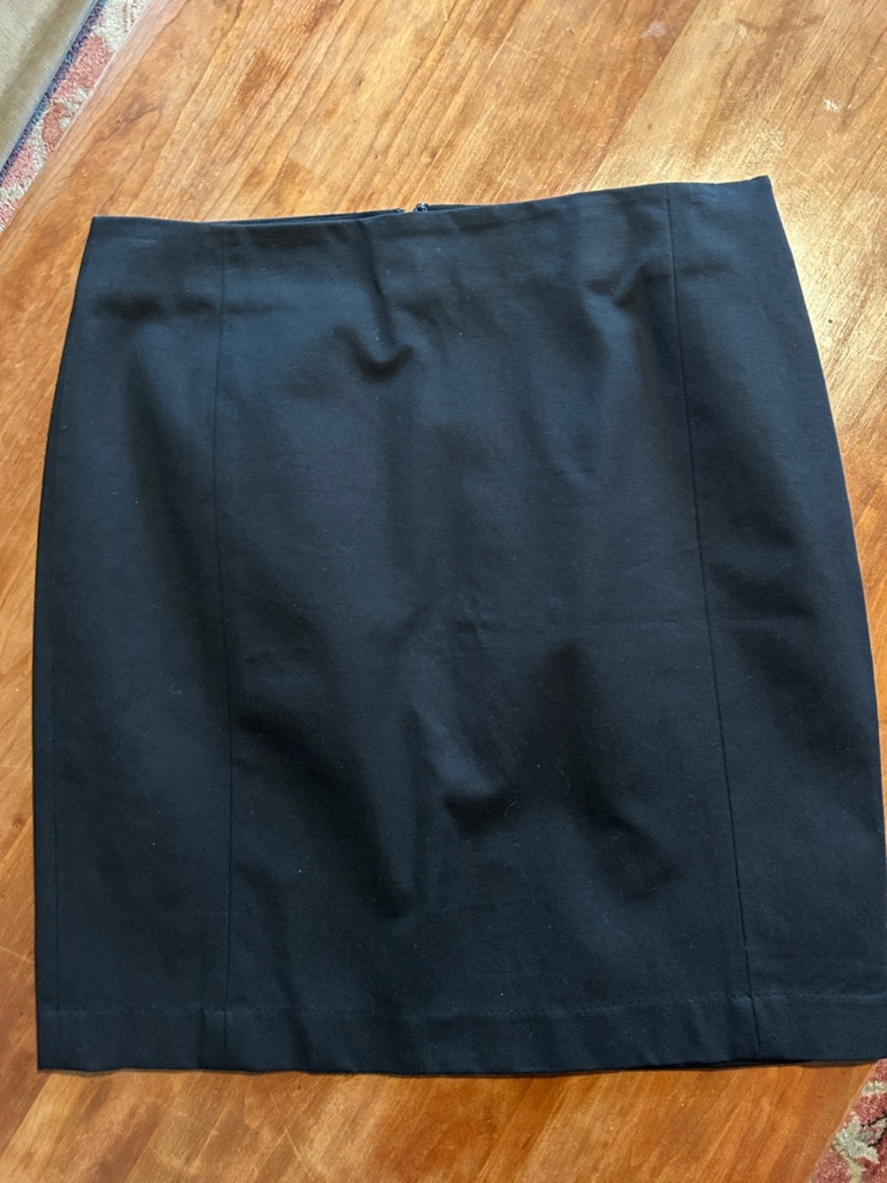 Banana Republic Factory Black Structured Pencil Skirt